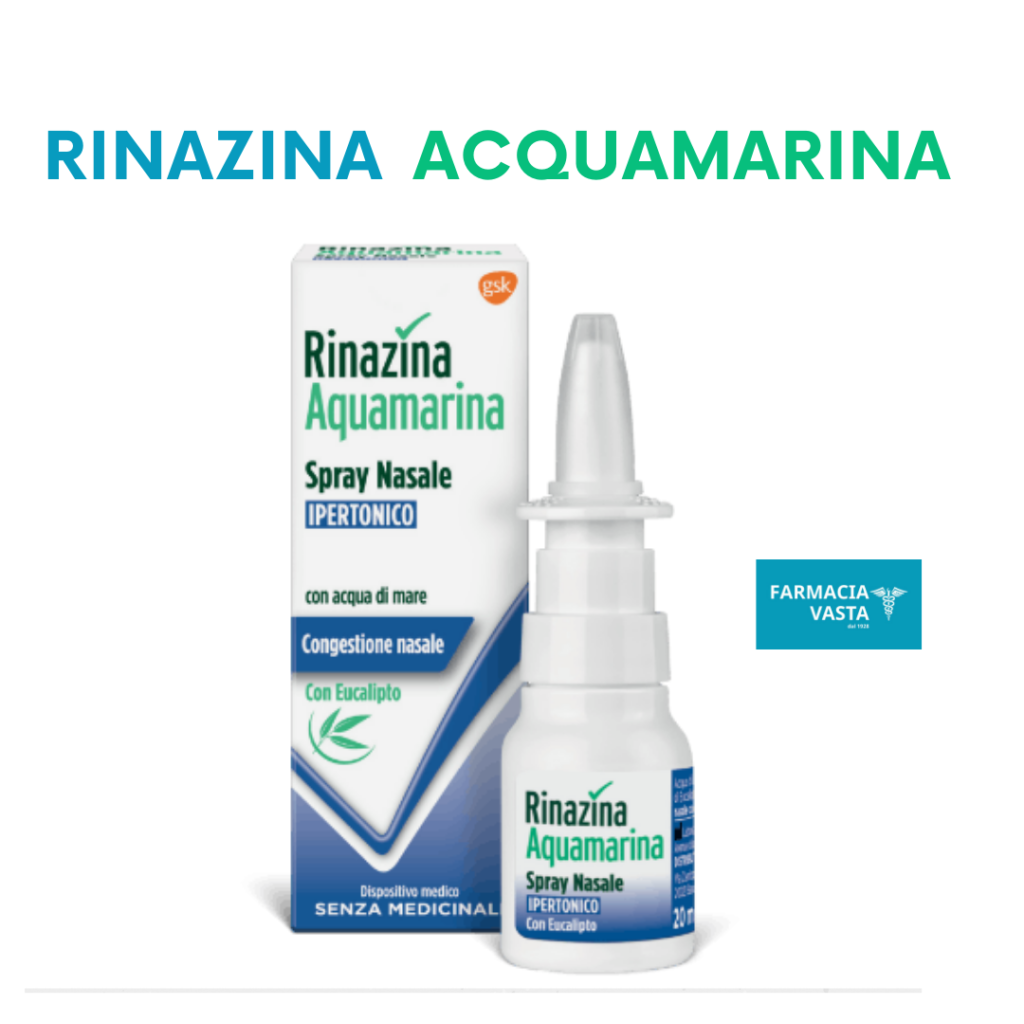 Rinazina Aquamarina Spray Nasale – Farmacia Vasta
